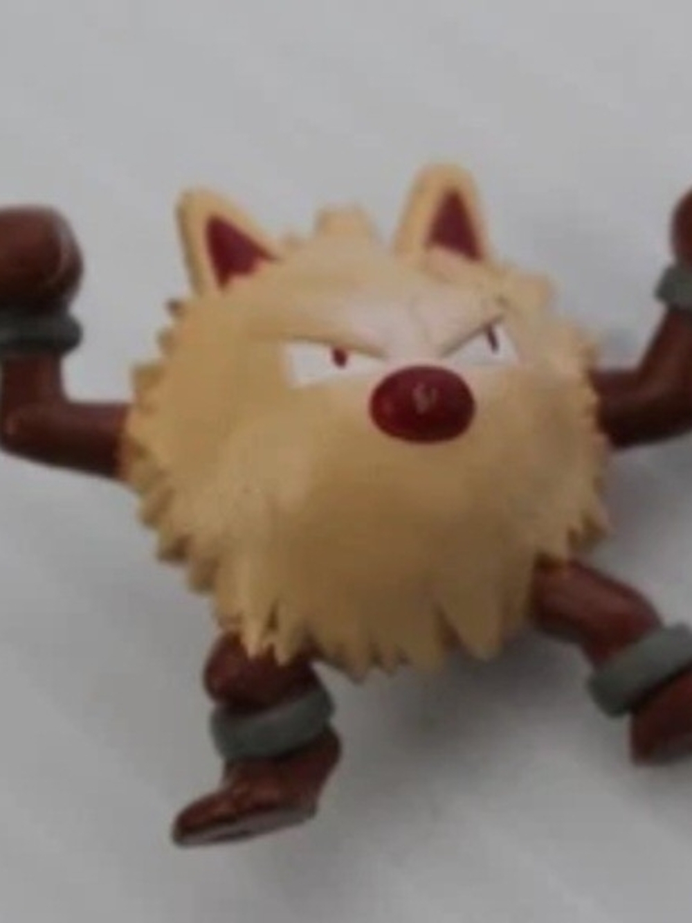 Vintage 1999 Auldey TOMY Primeape Pokemon Mini Figure Nintendo 